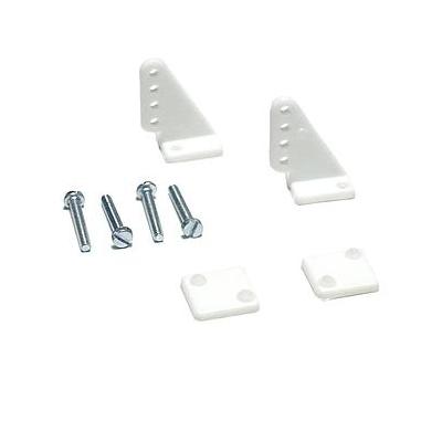 MPJ Squadretta small 19mm fori da 1mm (2pz) Nero - 2210